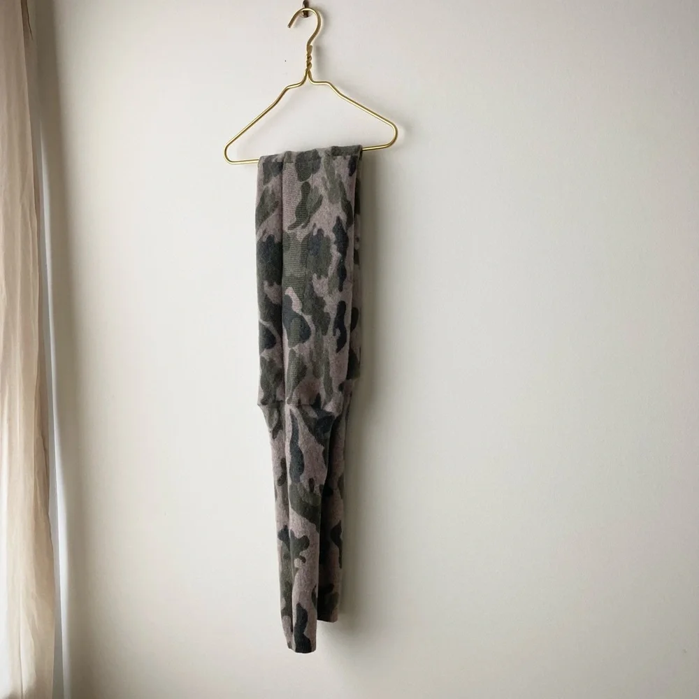 joodito 100% cashmere sweater wrap boro snake scarf camouflage neck warmer camo